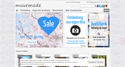 Desktop Screenshot of muurmode.nl