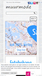 Mobile Screenshot of muurmode.nl